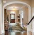 Modern Brass Schoolhouse Semi Flush Ceiling Lights Hallway